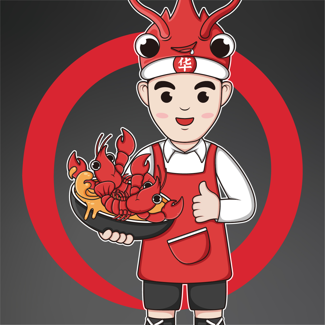 盧布華仔-蒜香小龍蝦